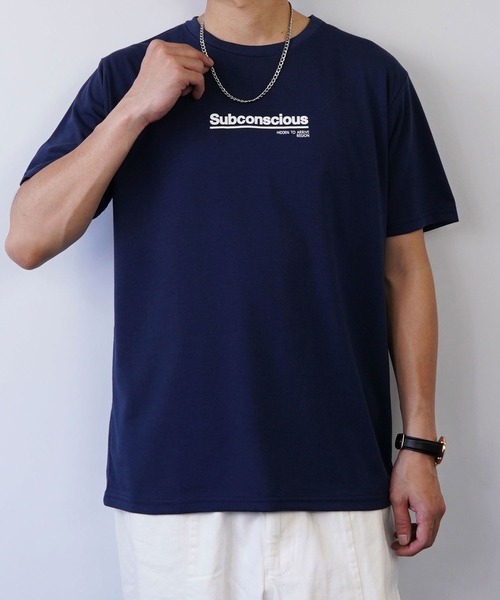 GGD SELECT(ジージーディー セレクト)の「ロゴプリントTシャツ(Tシャツ/カットソー・メンズ・ホワイト/ブラック/カーキ/ピンク/ターコイズブルー/イエロー/インディゴブルー/ブルー/グリーン/アイボリー/ミント/クリアブラック/ライトカーキ/ナチュラル/ライトブラック/ホワイト系2/ホワイト系3/ホワイト系4/ブラック系2/ブラック系3/ブラック系4/グリーン系2/ブルー系2/パープル・LL/M/L)」の20枚目の写真