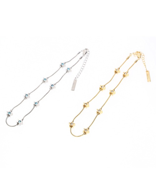 X-girl（エックスガール）の「TINY STAR CHOKER（チョーカー