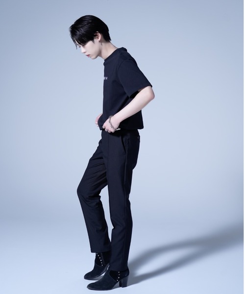 AROUND FLAVA（アラウンドフラバ）の「loose fit spangles logo T / ルーズフィット スパンコール ロゴTシャツ（Tシャツ/カットソー・メンズ・ブラック/ホワイト・MEDIUM/SMALL/LARGE）」の15枚目の写真