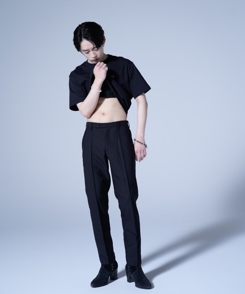 AROUND FLAVA（アラウンドフラバ）の「loose fit spangles logo T / ルーズフィット スパンコール ロゴTシャツ（Tシャツ/カットソー・メンズ・ブラック/ホワイト・MEDIUM/SMALL/LARGE）」の18枚目の写真