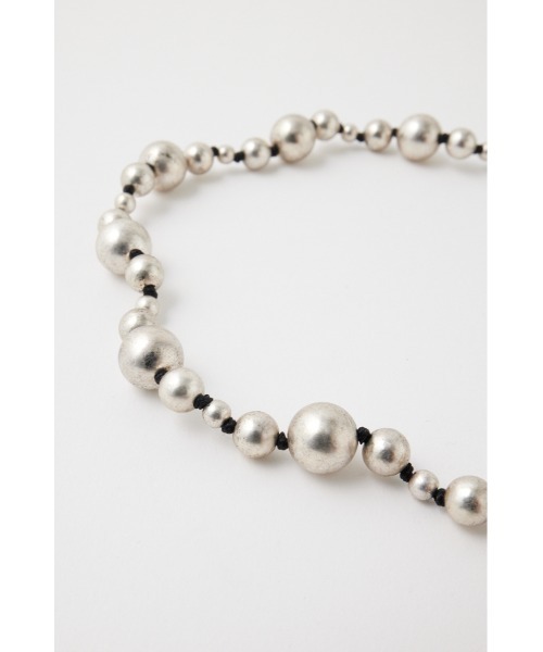 MOUSSY(マウジー)の「MIX BALL ネックレス(ネックレス・レディース・シルバー・FREE)」の3枚目の写真