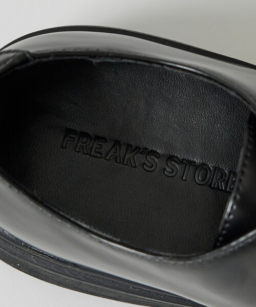 FREAK'S STORE(フリークスストア)の「限定展開 タンクソール Uチップ レースアップシューズ/ボリュームソール(ドレスシューズ・メンズ・ブラック・28.0cm/27.0cm/26.0cm/25.0cm/24.0cm/23.0cm)」の5枚目の写真