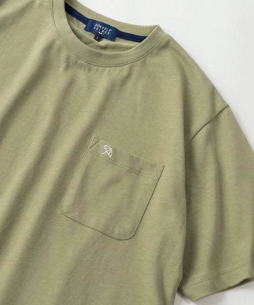 48484　アーノルドパーマー　半袖カットソー パーマーチェック ガゼットTシャツ（Tシャツ/カットソー/レディース