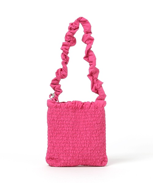 LOWRYS FARM（ローリーズファーム）の「シャーリングミニショルダー　 971090（ショルダーバッグ・レディース・ブラック/ピンク/アイボリー/ブルー/ホワイト系その他/ブラック系その他/ブラック系その他2・FREE）」の11枚目の写真