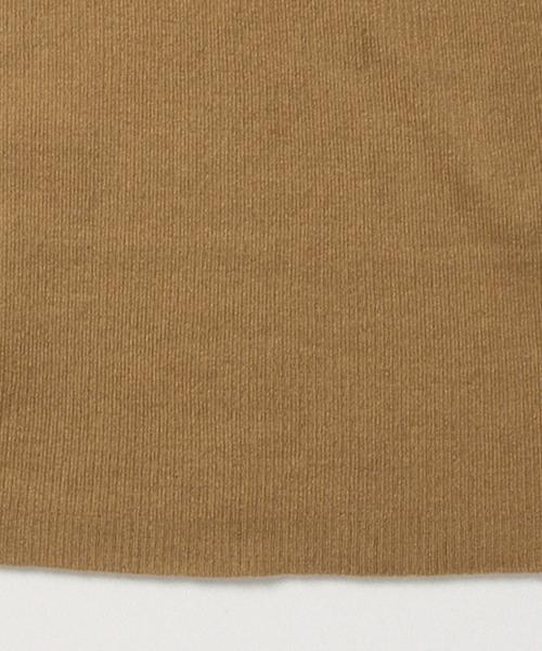 Ray BEAMS(レイビームス)の「Ray BEAMS / RIB フリル ハイネック プルオーバー(ニット/セーター・レディース・オフホワイト/グレー/カーキ/ネイビー・ONE SIZE)」の7枚目の写真