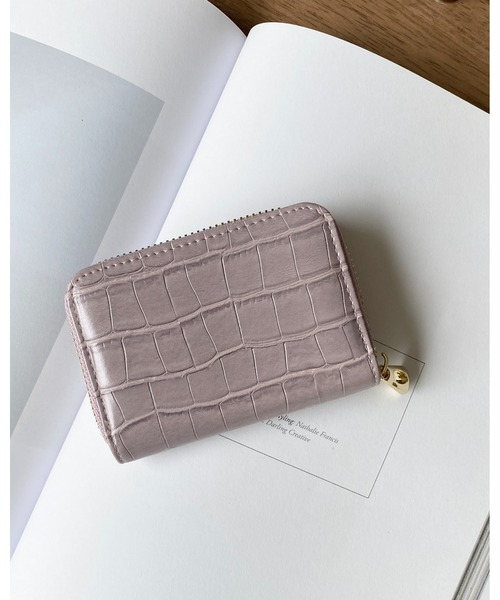 She's Closet(シーズクローゼット)の「スキミング防止蛇腹じゃばらカードケース/ラウンドファスナー二つ折りミニ財布(カードケース・レディース・グレー系その他/ブルー系その他/ピンク系その他/ブラック系その他/グレー/パープル/ブルー/ベージュ/ブラック・FREE)」の16枚目の写真