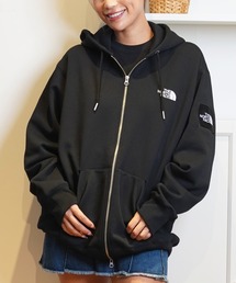 THE NORTH FACE | THE NORTH FACE/ザ・ノース・フェイス SQUARE LOGO F/Z ジップアップパーカー ブランドロゴ 刺繍 ワンポイント NT62349(パーカー)