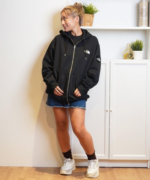 THE NORTH FACE/ザ・ノース・フェイス SQUARE LOGO F/Z ジップアップ