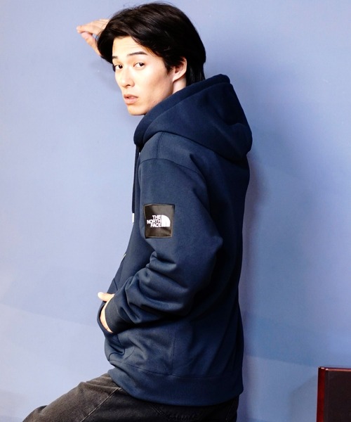 ノースフェイス　パーカー THE NORTH FACE/ザ・ノース・フェイス SQUARE LOGO F/Z ジップ