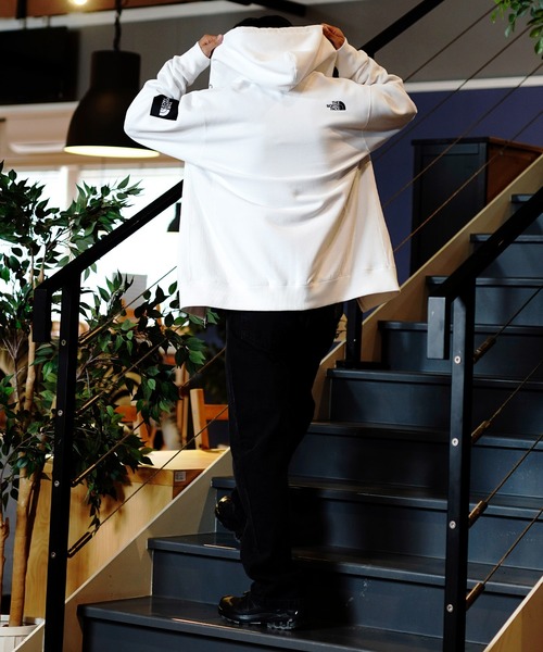 THE NORTH FACE（ザノースフェイス）の「THE NORTH FACE/ザ・ノース・フェイス SQUARE LOGO F/Z ジップアップパーカー ブランドロゴ 刺繍 ワンポイント NT62349（パーカー・メンズ・ミックスグレー/ネイビー/ベージュ/ブラック/ダークカーキ/ホワイト・M/XL/S/L）」の20枚目の写真