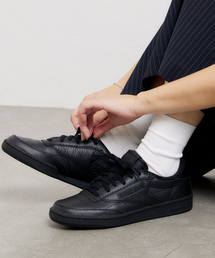 Reebok | 【REEBOK＊JOURNAL STANDARD】CLUB C VINTAGE SMU BLACK EDITION(スニーカー)