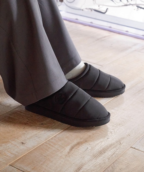 w closet（ダブルクローゼット）の「パテッドサンダル（サンダル・レディース・ドット/ホワイト系/ピンク/チェック/ブラック・M/L）」の3枚目の写真