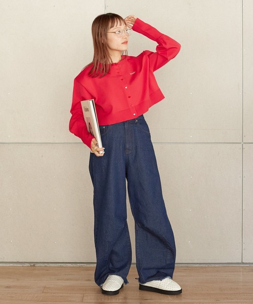 w closet（ダブルクローゼット）の「パテッドサンダル（サンダル・レディース・ドット/ホワイト系/ピンク/チェック/ブラック・M/L）」の6枚目の写真