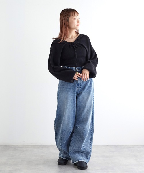 w closet（ダブルクローゼット）の「パテッドサンダル（サンダル・レディース・ドット/ホワイト系/ピンク/チェック/ブラック・M/L）」の15枚目の写真