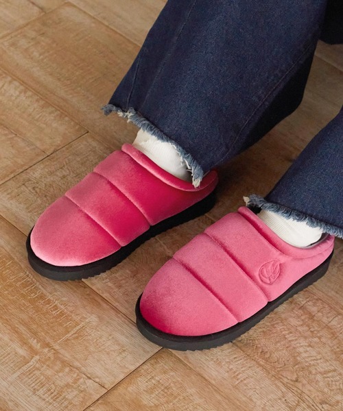 w closet（ダブルクローゼット）の「パテッドサンダル（サンダル・レディース・ドット/ホワイト系/ピンク/チェック/ブラック・M/L）」の13枚目の写真