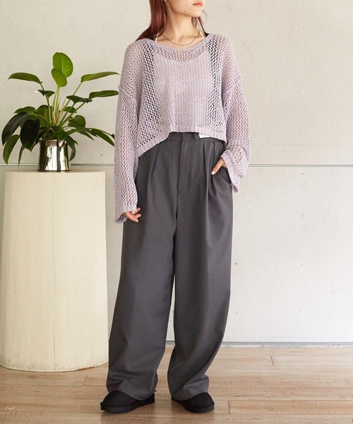 w closet（ダブルクローゼット）の「パテッドサンダル（サンダル・レディース・ドット/ホワイト系/ピンク/チェック/ブラック・M/L）」の9枚目の写真