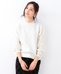 BEAMS BOY | BEAMS BOY / 9ゲージ 畦編 V ハイネック(ニット/セーター)