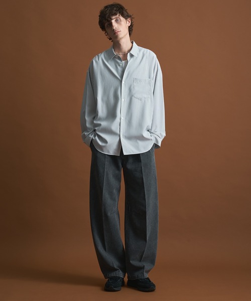 【美品】【PUBLIC TOKYO】コンフォートリラックスシャツ 至高のベーシックシャツ - コンフォートリラックスシャツ