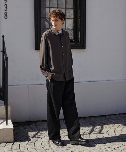 大人気】コンフォートリラックスシャツ /ウォッシャブル/オフィス