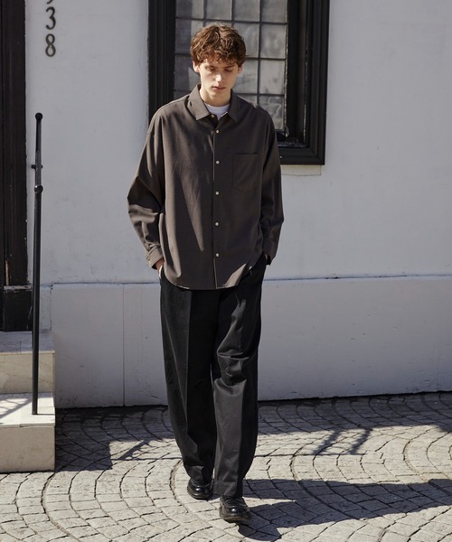 大人気】コンフォートリラックスシャツ /ウォッシャブル/オフィス