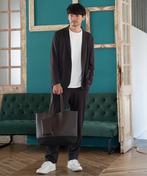 IKKA LOUNGE(イッカラウンジ)の「【セットアップ対応】GOKU楽ワーク テーラードジャケット(テーラードジャケット・メンズ・ダークブラウン/ネイビー/グレー・L/M/XL/S)」の11枚目の写真