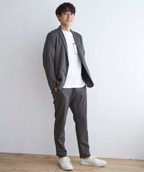 IKKA LOUNGE(イッカラウンジ)の「【セットアップ対応】GOKU楽ワーク テーラードジャケット(テーラードジャケット・メンズ・ダークブラウン/ネイビー/グレー・L/M/XL/S)」の16枚目の写真