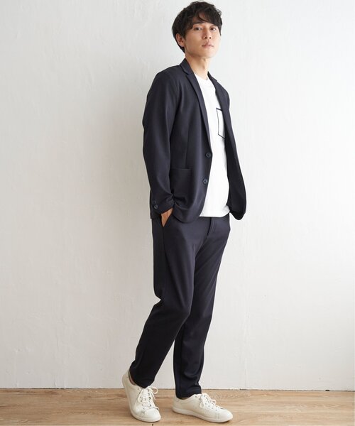 IKKA LOUNGE(イッカラウンジ)の「【セットアップ対応】GOKU楽ワーク テーラードジャケット(テーラードジャケット・メンズ・ダークブラウン/ネイビー/グレー・L/M/XL/S)」の18枚目の写真