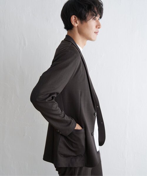 IKKA LOUNGE(イッカラウンジ)の「【セットアップ対応】GOKU楽ワーク テーラードジャケット(テーラードジャケット・メンズ・ダークブラウン/ネイビー/グレー・L/M/XL/S)」の19枚目の写真