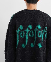 トップス FAF Fake As Flowers 24AW Cardigan FAF（フェイク アス フラワーズ）の「FAKE AS FLOWERS Notes