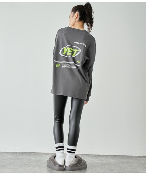 ANAP(アナップ)の「フェイクレザーレギンス(レギンス/スパッツ・レディース・ブラック・FREE)」の6枚目の写真