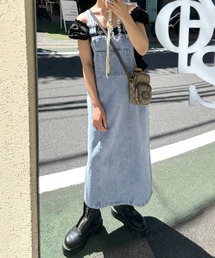 Alley by w closet | 【Alley】デニムサロペットスカート(ジャンパースカート)