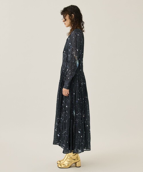 ぱるる murral ミューラル　ドレス 2サイズ】Petal lace dress (Black) MURRAL（ミューラル）の