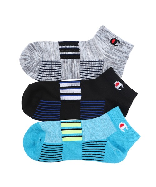Champion(チャンピオン)の「【Champion/チャンピオン】キッズ 【3足組】スニーカーインソックス【ノンパイル】(ソックス/靴下・キッズ・その他・FREE)」の1枚目の写真