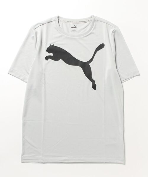 PUMA（プーマ）の「《PUMA》ACTIVE ビッグロゴ Tシャツ（Tシャツ/カットソー・メンズ・グレー/レッド/ネイビー/ホワイト/ロイヤルブルー/ブラック・S/M/XL/L）」の3枚目の写真