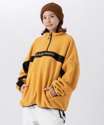 ハーフジップ」に該当するイエロー/黄色系のメンズファッション