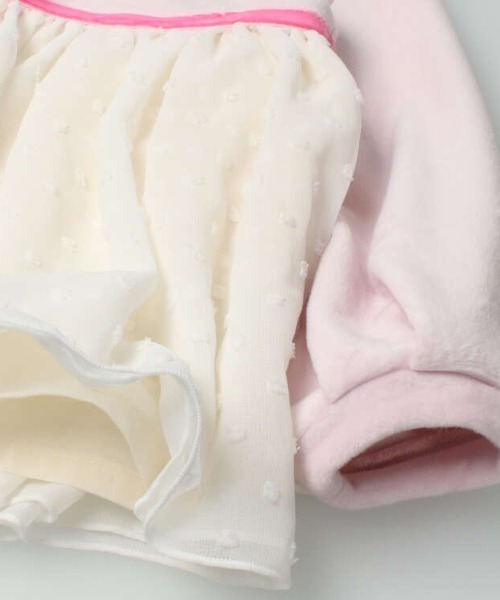 Caldia（カルディア）の「ベロア＆シフォンチュニックTシャツ（Tシャツ/カットソー・キッズ・ピンク/パープル・110/130/120/140/100）」の10枚目の写真