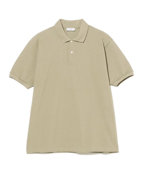 BEAMS F（ビームスエフ）の「ELACIO / カノコ ポロシャツ（ポロシャツ・メンズ・アイボリー/ブラック/グリーン/チェリーレッド/ネイビー/パープル/オレンジ/ブラウン系その他4/ケリーグリーン/ロイヤルブルー/ライトグレー/レッド系その他7/オリーブ・3/4/5）」の3枚目の写真
