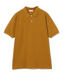 beams f グリーン イエロー　ポロシャツ コットン100% BEAMS PLUS（ビームス プラス）ソリッド コットンニット