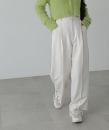 FREE'S MART | ◇タックワイドストレートパンツ(スラックス)