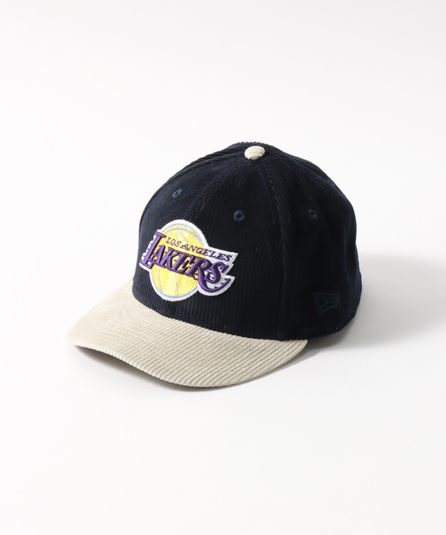 NEW ERA(ニューエラ)の「【NEW ERA / ニューエラ】relume 別注 LOW PROFILE 59FIFTY Lakers(ハット・メンズ・ネイビー/アイボリー・SMALL/MEDIUM/LARGE)」の2枚目の写真