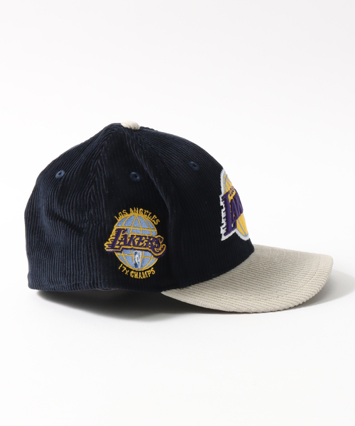 NEW ERA(ニューエラ)の「【NEW ERA / ニューエラ】relume 別注 LOW PROFILE 59FIFTY Lakers(ハット・メンズ・ネイビー/アイボリー・SMALL/MEDIUM/LARGE)」の6枚目の写真