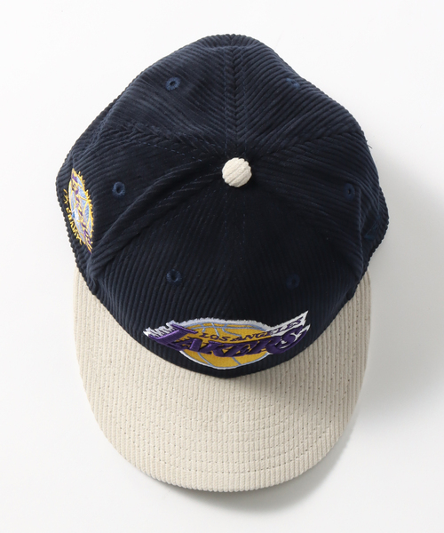 NEW ERA(ニューエラ)の「【NEW ERA / ニューエラ】relume 別注 LOW PROFILE 59FIFTY Lakers(ハット・メンズ・ネイビー/アイボリー・SMALL/MEDIUM/LARGE)」の7枚目の写真