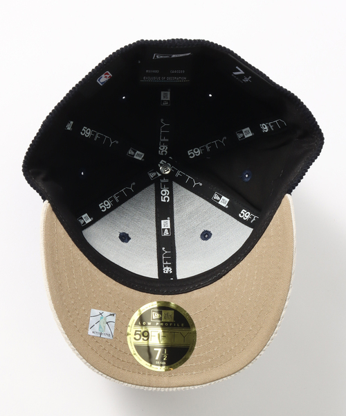 NEW ERA(ニューエラ)の「【NEW ERA / ニューエラ】relume 別注 LOW PROFILE 59FIFTY Lakers(ハット・メンズ・ネイビー/アイボリー・SMALL/MEDIUM/LARGE)」の8枚目の写真
