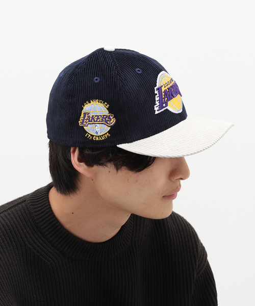 NEW ERA(ニューエラ)の「【NEW ERA / ニューエラ】relume 別注 LOW PROFILE 59FIFTY Lakers(ハット・メンズ・ネイビー/アイボリー・SMALL/MEDIUM/LARGE)」の20枚目の写真