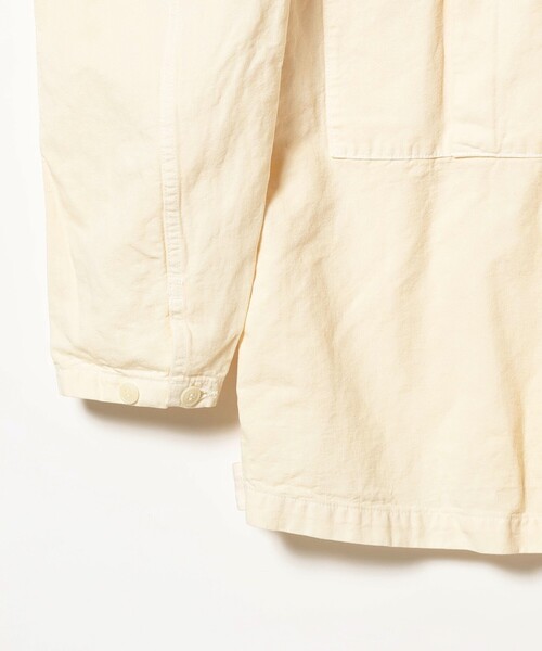 sage de cret（サージュデクレ）の「sage de cret / 9oz Cotton Linen Denim Work Shirt（シャツ/ブラウス・メンズ・オフホワイト・SMALL/MEDIUM）」の6枚目の写真