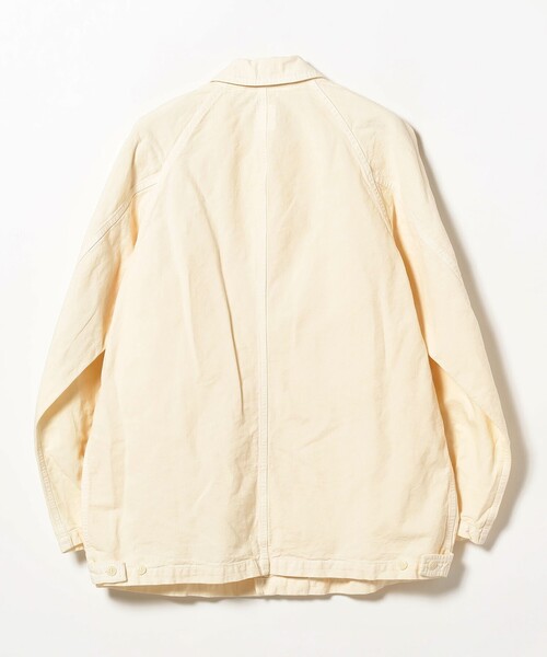 sage de cret（サージュデクレ）の「sage de cret / 9oz Cotton Linen Denim Work Shirt（シャツ/ブラウス・メンズ・オフホワイト・SMALL/MEDIUM）」の5枚目の写真