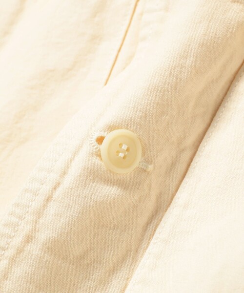 sage de cret（サージュデクレ）の「sage de cret / 9oz Cotton Linen Denim Work Shirt（シャツ/ブラウス・メンズ・オフホワイト・SMALL/MEDIUM）」の7枚目の写真