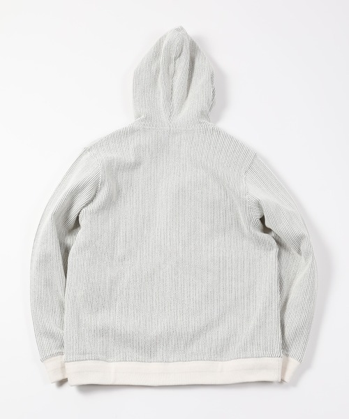 MEN'S BIGI（メンズビギ）の「ブリスターストライプパーカー（パーカー・メンズ・グレー系その他/オレンジ系その他・01/03/02）」の16枚目の写真