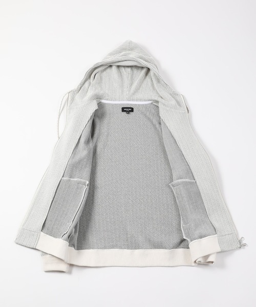 MEN'S BIGI（メンズビギ）の「ブリスターストライプパーカー（パーカー・メンズ・グレー系その他/オレンジ系その他・01/03/02）」の17枚目の写真