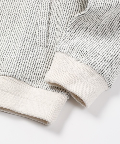 MEN'S BIGI（メンズビギ）の「ブリスターストライプパーカー（パーカー・メンズ・グレー系その他/オレンジ系その他・01/03/02）」の13枚目の写真